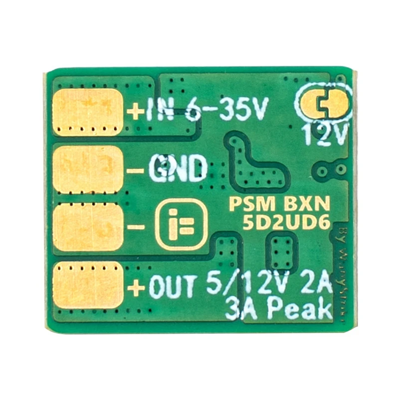 طائرة صغيرة متعددة الدوارات FPV طائرات بدون طيار حرة ، PSM BXN 5D2UD6 5V 2A 12V 3A ، 2-8S BEC ، ملحقات أجزاء ذاتية الصنع ، 1 ks