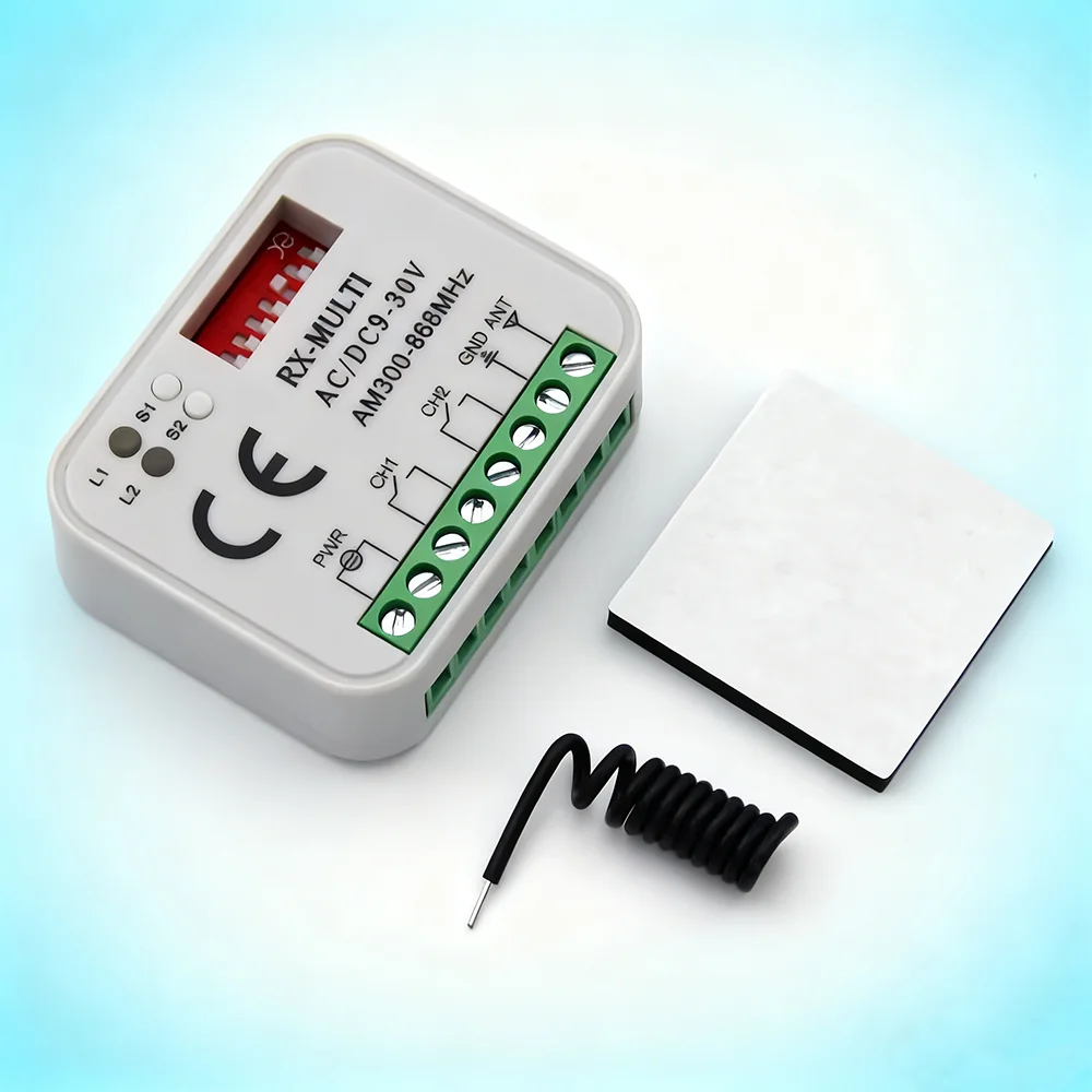 Универсальный приемник 300–868 МГц для TOP432NA TOP432EE TOP432EV TOP 432 NA EE Приемник дистанционного управления гаражными воротами EV Универсальный приемник 300–868 МГц для TOP432NA TOP432EE TOP432EV TOP 432 NA EE Приемник дистанционного управления гаражными воротами EV