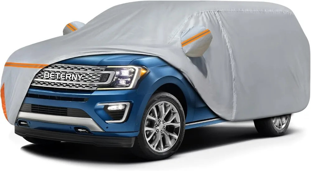 

Waterproof All Weather Car Cover for 1997-2025 Ford Expedition/Lincoln Navigator SWB with Zipper and Lining