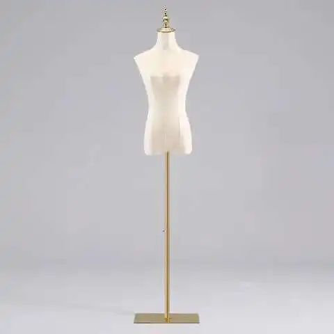 

Clothing Store Mannequins Props Female Half Body with Head and Hands Mannequin Nordic Full Body Doll Display Wedding Model Shelf