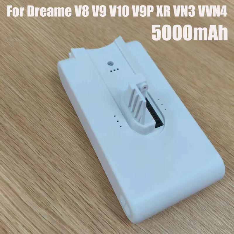 

100% Original Lithium Battery for Dreame V8 V9 V10 V9P XR VVN3 VVN4 Handheld Cordless Vacuum Cleaner Parts Replacement Battery