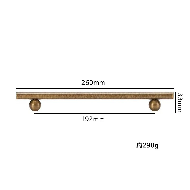 Beicai Messing-Schrankgriff Neuer Hochwertiger Moderner Minimalistischer Schubladen-, Schrank- und Kleiderschrankgriff im Luxus-Design mit Langem Griff – Detail 19