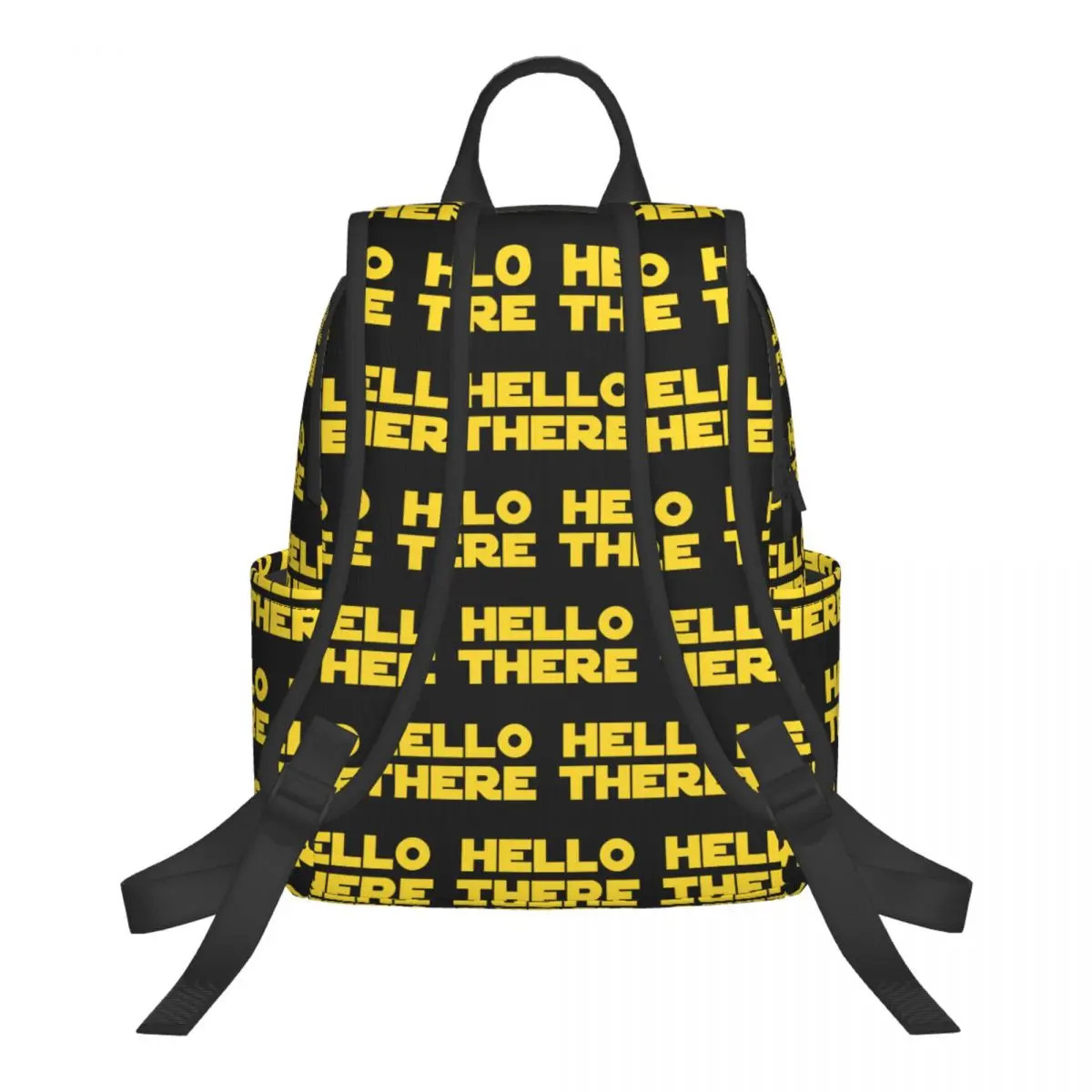Hello There Student Backpack School Bag Hiking Travel Daypack for Men Women Fashion Bookbag Shoulder Bags