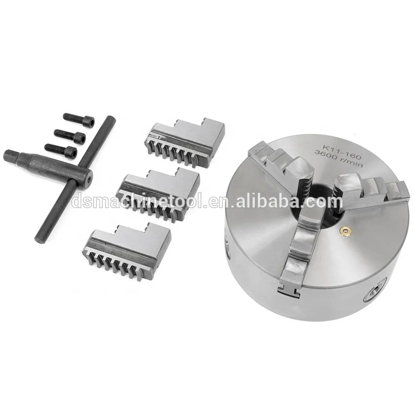 K11 Series 3 Jaws Lathe Chuck Self Centering Lathe Chuck ODM 4 Jaw Manual Lathe Chuck 125mm K72-100 Independent 1 Years SANOU
