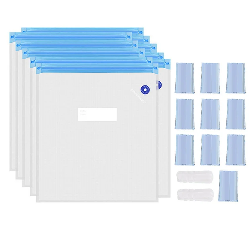 

【Срочная сделка!】Набор для хранения нити для 3D-принтера, 10 шт., вакуумные герметичные пакеты для хранения с осушителем, влагостойкая сухая нить 30X34