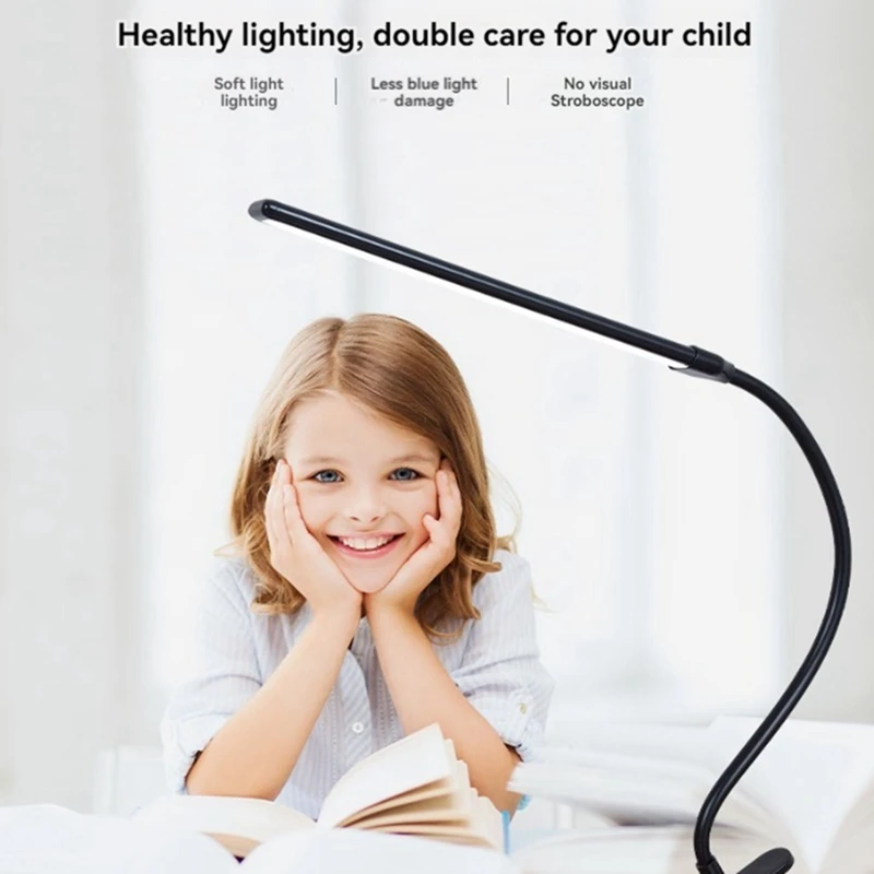 LICE-Clip-On LED Easel Light مع تقنية Clearsun LED، ضوء المشبك، رقبة قابلة للتعديل ومرنة للإضاءة الدقيقة