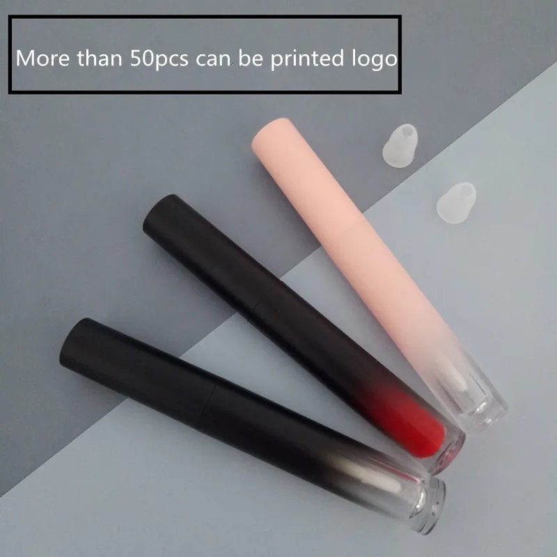 

10/30/50/100 шт. 3,5 мл пустой тюбик для блеска для губ, круглая бутылка для глазури для губ, градиент цвета, сделай сам, косметический контейнер, бутылка для масла для губ