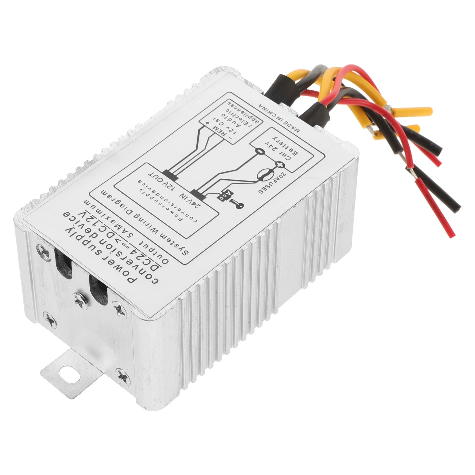 

High Power 24V to 12V Dc Buck Converter Step Down Voltage Regulator for Automotive Supply and Solar Systems Step Down Converter