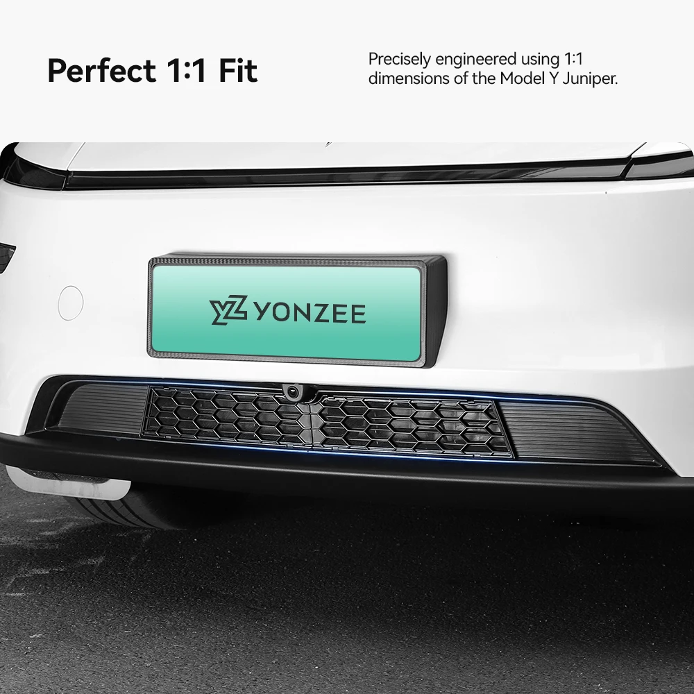 YZ For Tesla Model Y/YL  Juniper Anti-insect Front Grill Guard Grille Inserts Mesh Launch Air Inlet Vent Cover Bumper Accessory