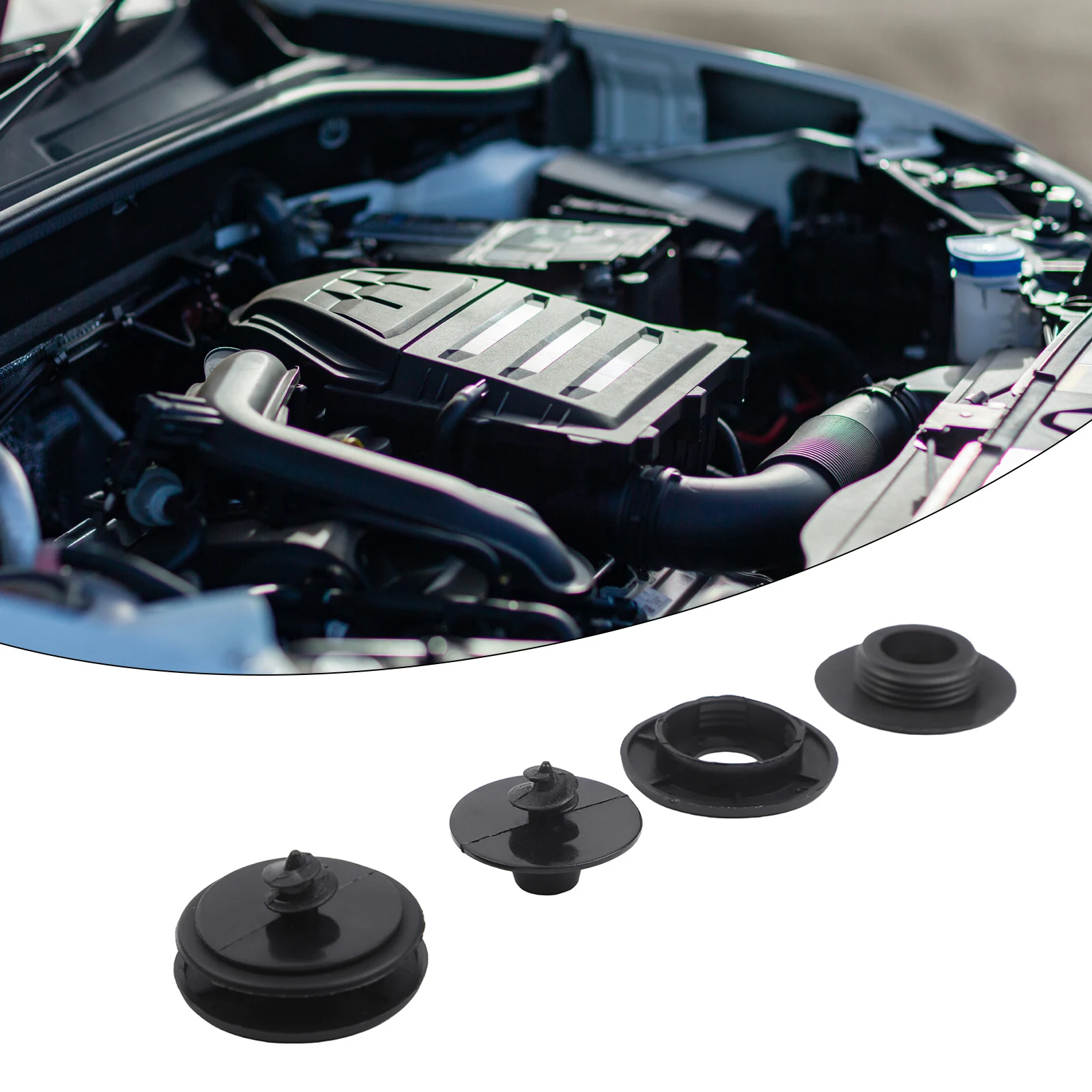 15 Plastic Automotive Floor Mat Clips 3-in-1 Style Designed for Long Term Stability on Vehicle Interior Flooring
