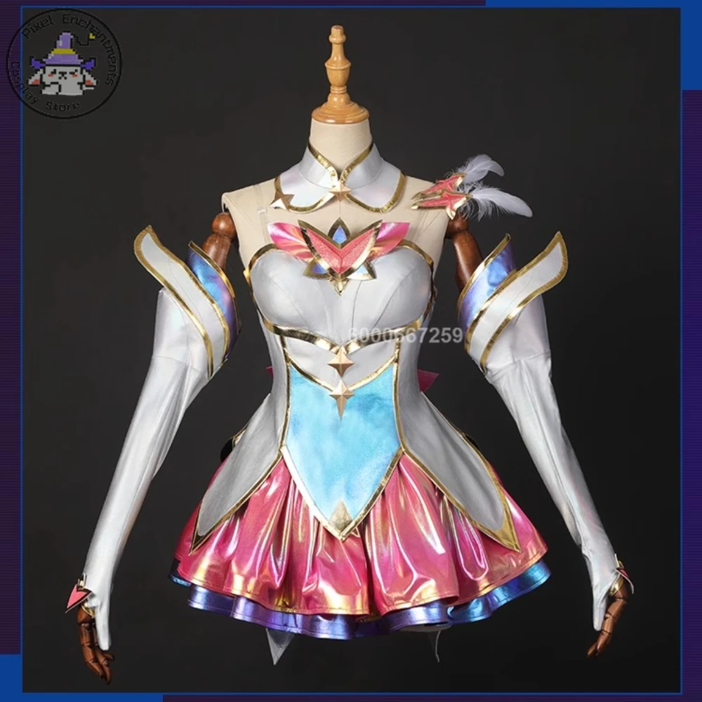 

League of Legends Arcane Season 2 Kai'Sa Star Guardian Cosplay Costume Complete Women's Outfits Game-licensed Purple Beautiful