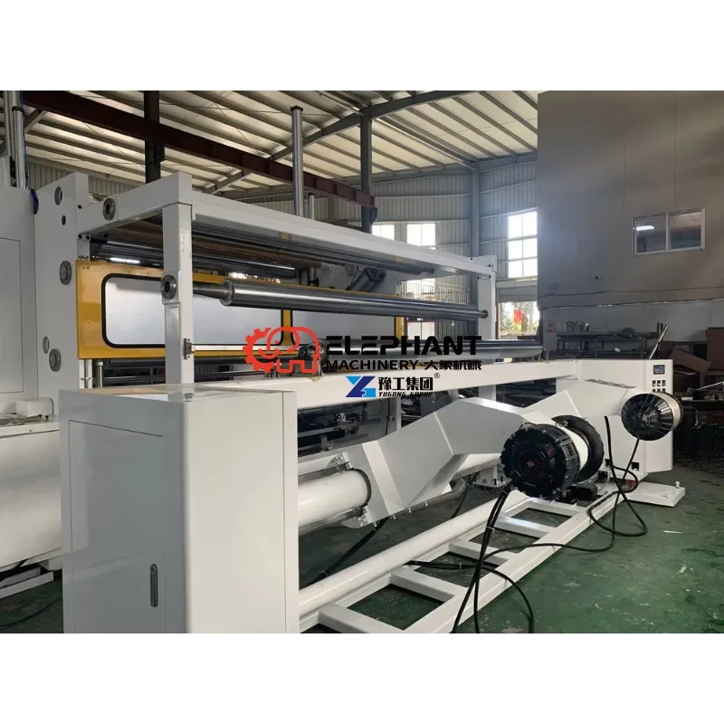 Automatic Jumbo Kraft Paper Roll Slitting Rewinding Machine, Paper Slitter Cutter for Large Kraft Paper Roll Processing