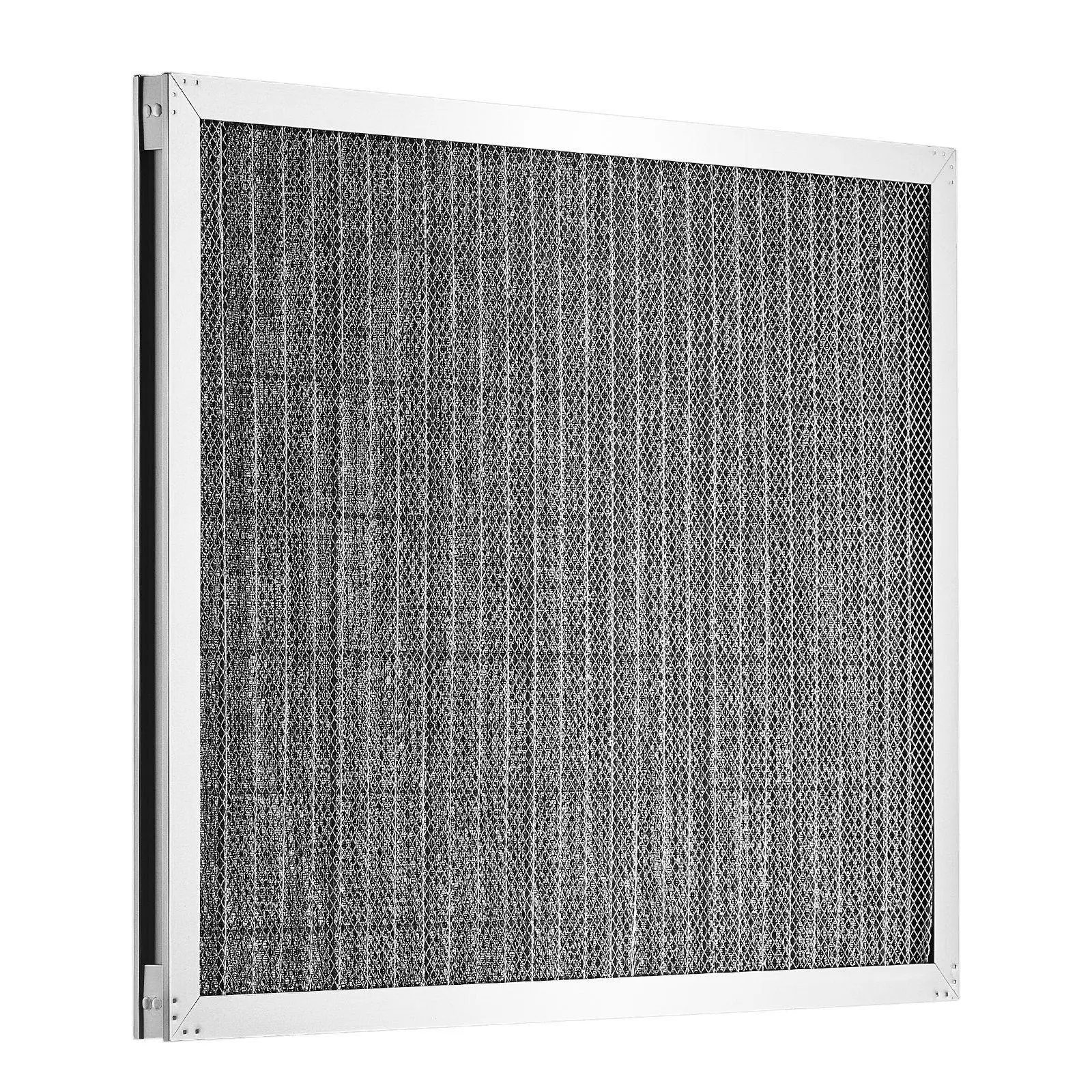 

MERV8 16x20x1 Алюминиевый электростатический воздушный фильтр Моющийся 15,5x19,75x0,82 Длительный многоразовый дизайн