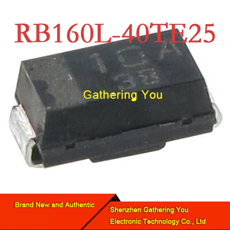 RB160L-40TE25 DO214ไดโอด Schottky และวงจรเรียงกระแสใหม่เอี่ยมของแท้