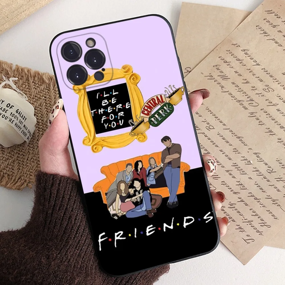 Friends Tv Show Phone Case Silicone Soft for iphone 15 14 13 12 11 Pro Mini XS MAX 8 7 6 Plus X XS XR Cover