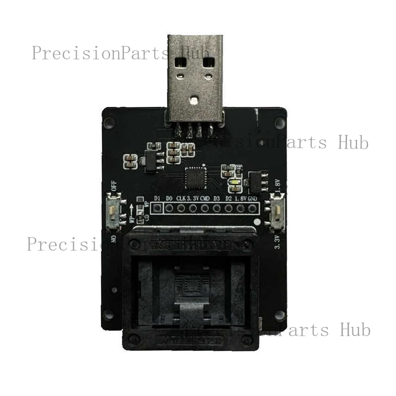 USB2.0 EMMC153 Programmer Read and Write Boot0/1/USER Mirror Copy Data Recovery Capacity Expansion
