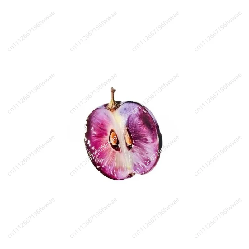 For JS02-Acrylic Grape Bookmark, Premium Sense Exquisite Fruit Bookmark, One Piece.