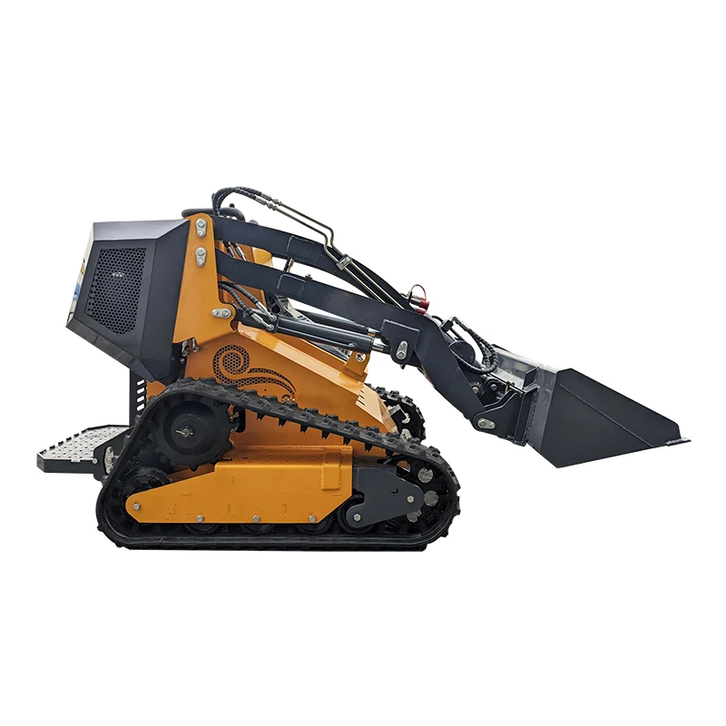 Mini Skid Steer Loader for Forestry Use with Accessories - Discounted Price Compact Construction Equipment