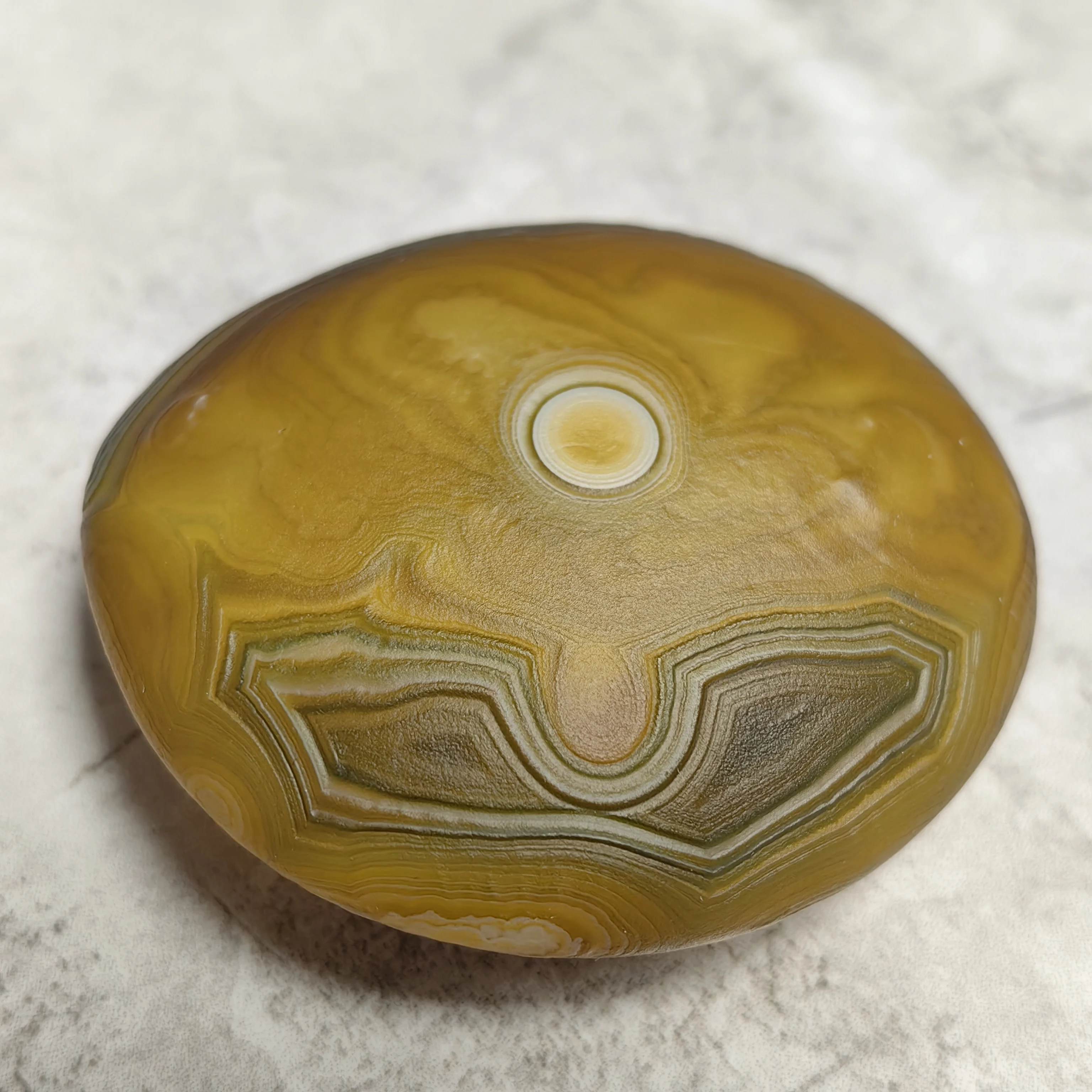 Natural Texture Eyes Agate Mineral Specimen Home Garden Spirit Decoration Gift Witchcraft Altar Prayer Crystal and Stone Healing