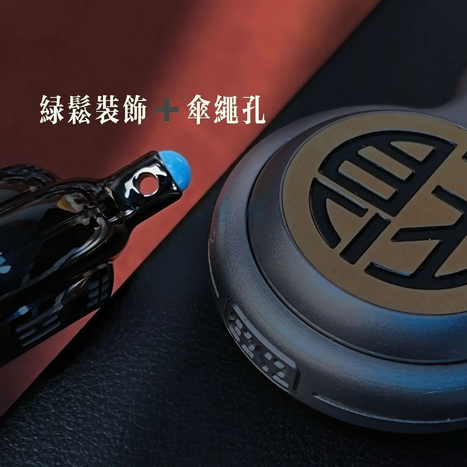 Gourd Shaped EDC Push Card Fidget Spinner High Tech Hand Gadget Unique Design Crisp Feel Portable Toy Stress Relief