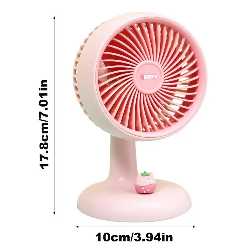 Portable Personal  Mini Fan USB Rechargeable Noiseless Adjustable Personal Handheld Small Pocket Fan With Long Battery Life
