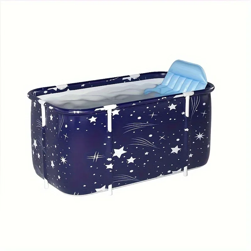 Portable Foldable Spa Tub for Adults, Durable PVC Construction for Relaxation and Leisure, Easy to Install