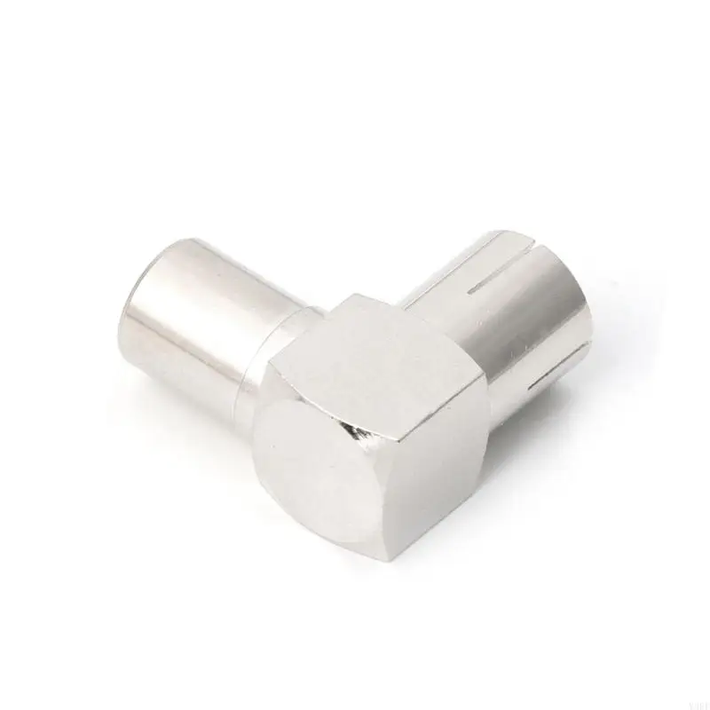 2025 NEW 90 ° Aerial Cable Adapter RF Coaxial F Female to Mal