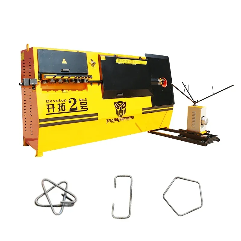 YG Factory Automatic Cnc Rebar Bender Industrial 8mm 14mm 16mm Cutter Steel Bar Wire Cutting Stirrup Steel Bending Machine
