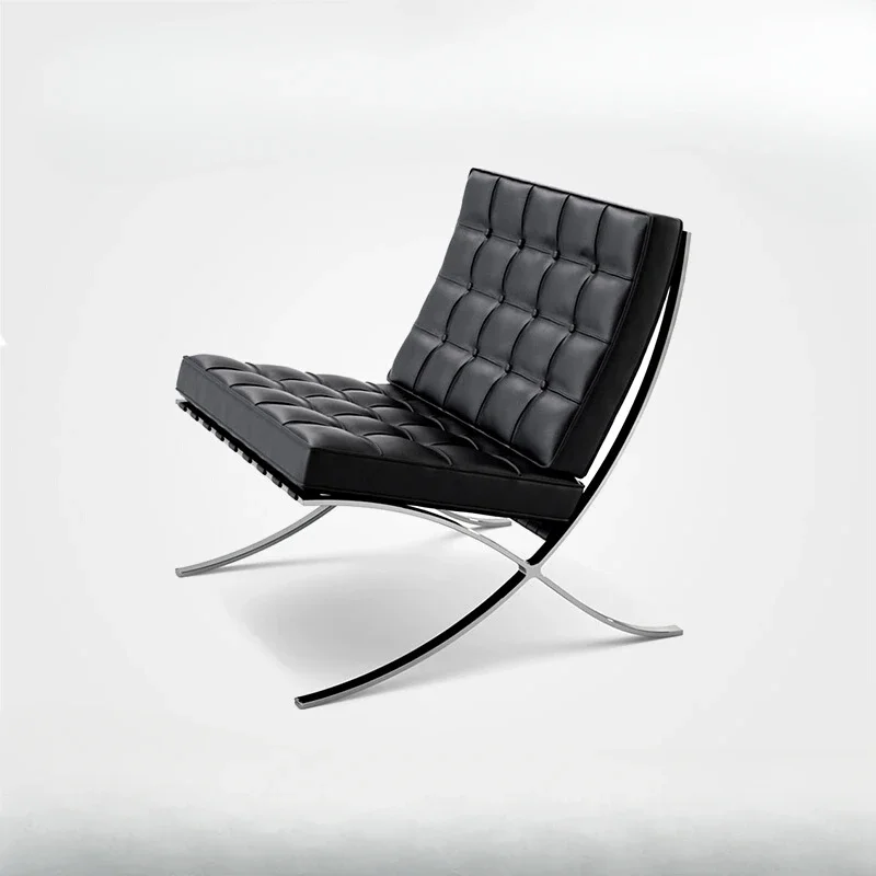 

Single sofa chair Italian minimalist leather chair Leisure chair