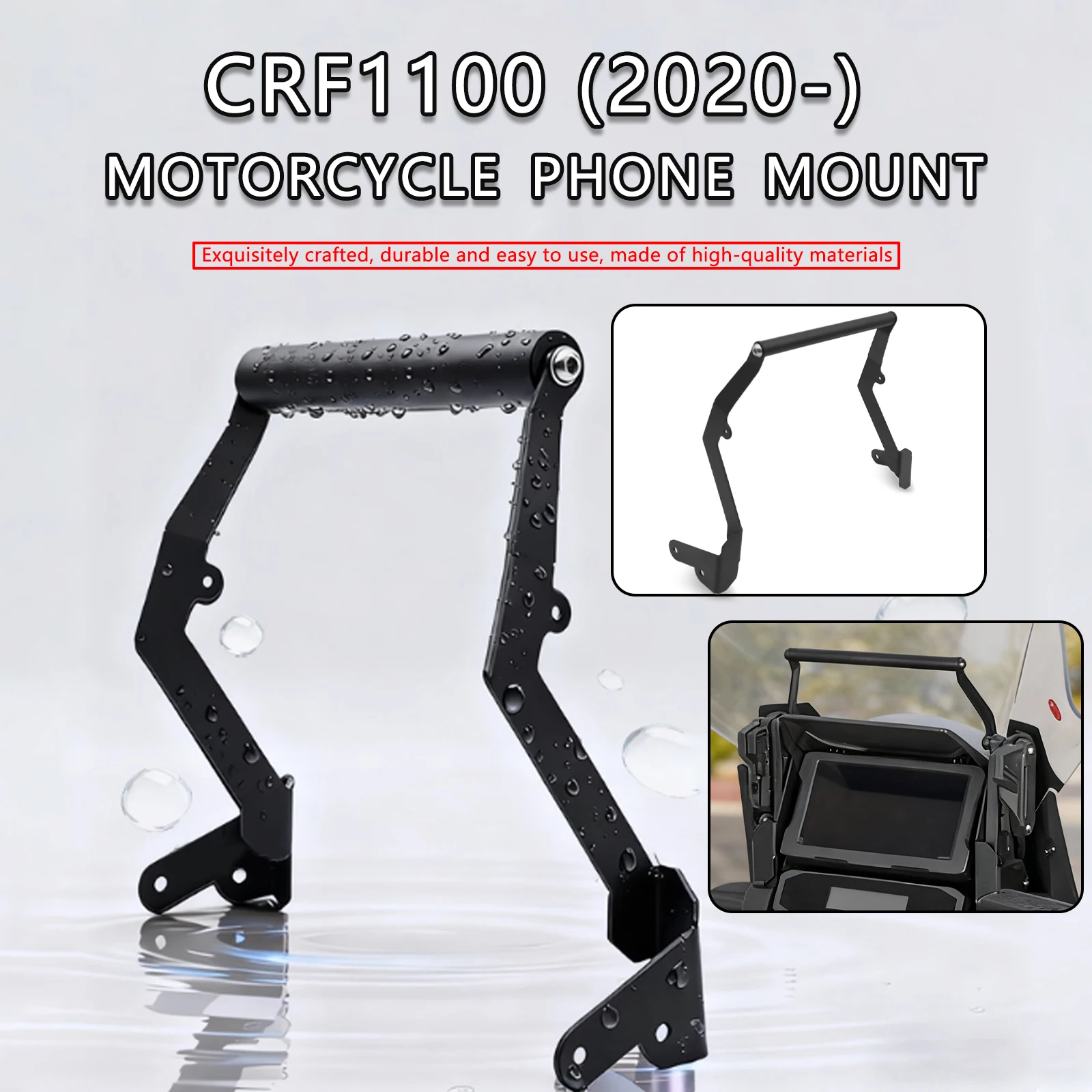 

Motorcycle Navigation Bracket GPS Phone Holder Levers For Honda CRF 1100L Africa Twin ADVENTURE SPORTS CRF1100L Africa twin 1100