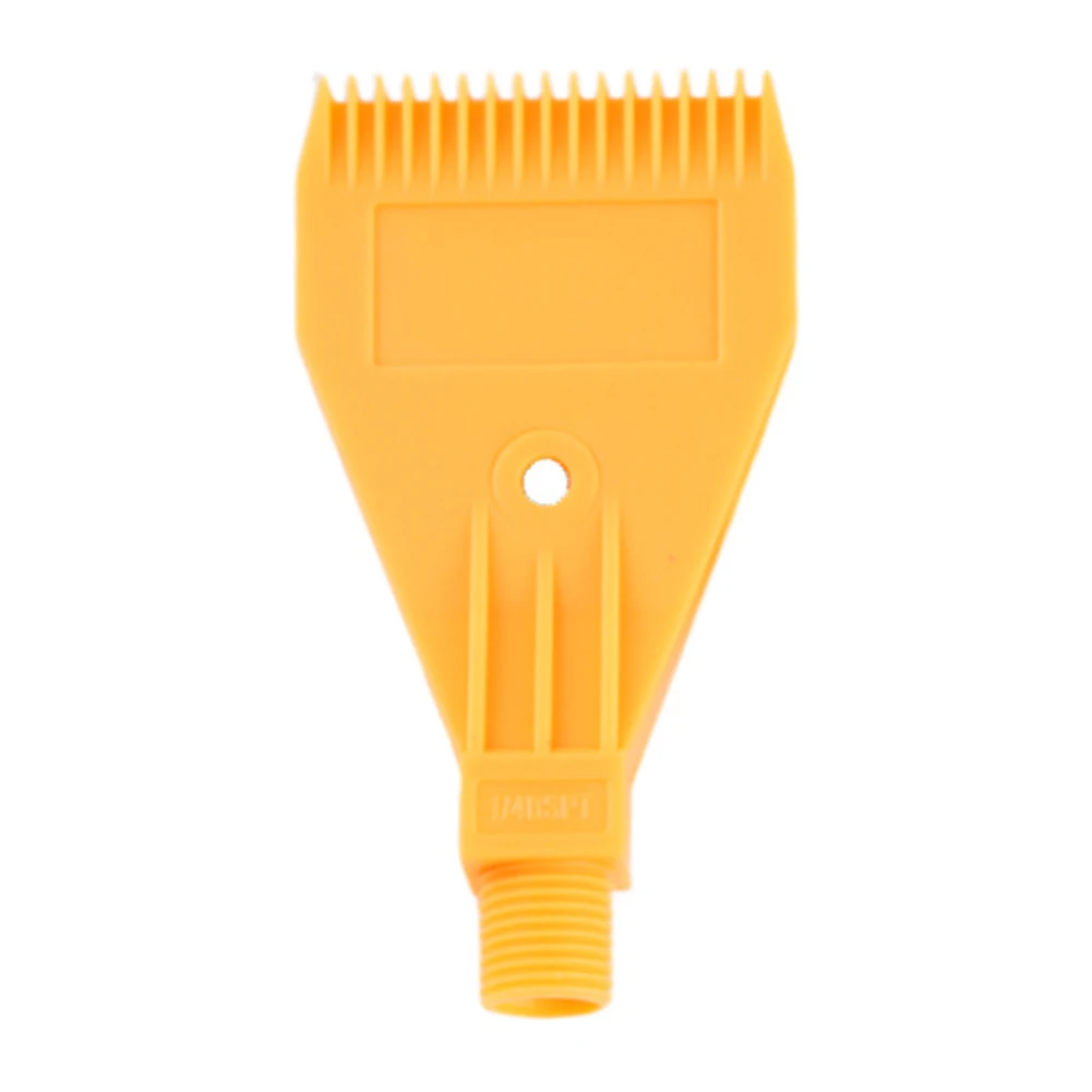 For Rapid Cooling Orange Flat Blower Nozzle Nozzle For Cleaning Tasks Compressor Smooth Air Jet Low Noise Design