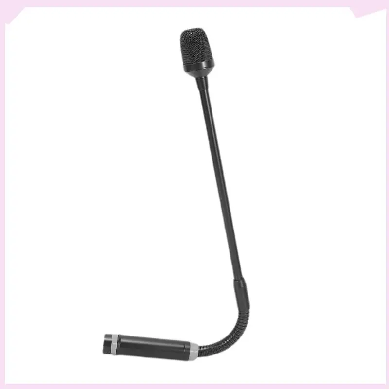 B24B 3X Professional Dynamic DJ Microphone For Mixer Dedicated Disc Shouting Microfone KTV Bar Gooseneck DJ Mic