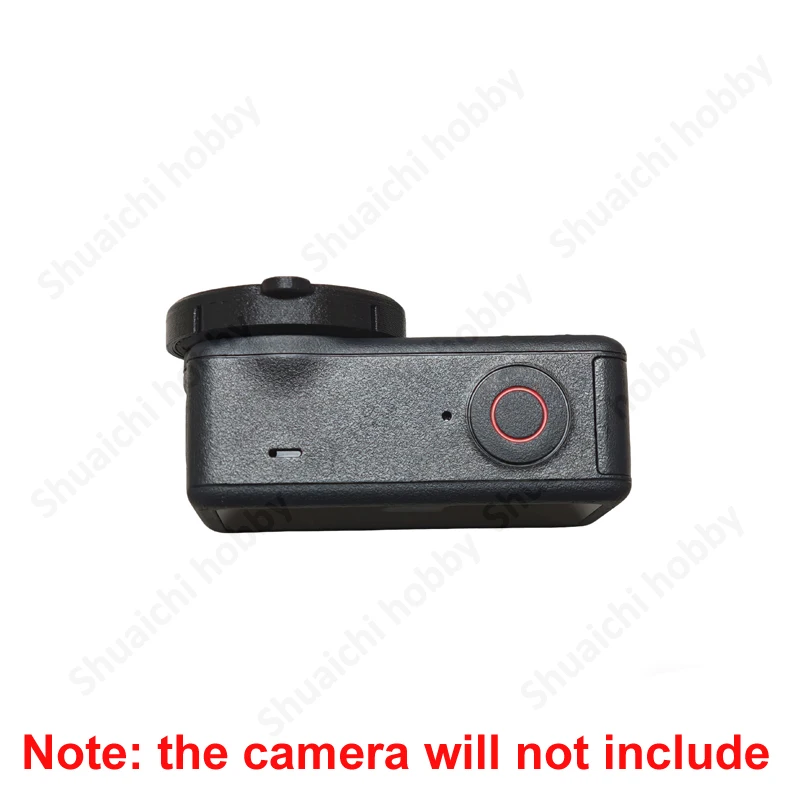 1 SZT. Osłona obiektywu do DJI Osmo Action 6, drukowana w 3D z włókna węglowego, sztywna osłona ochronna, odporna na zarysowania, akcesoria ulepszające