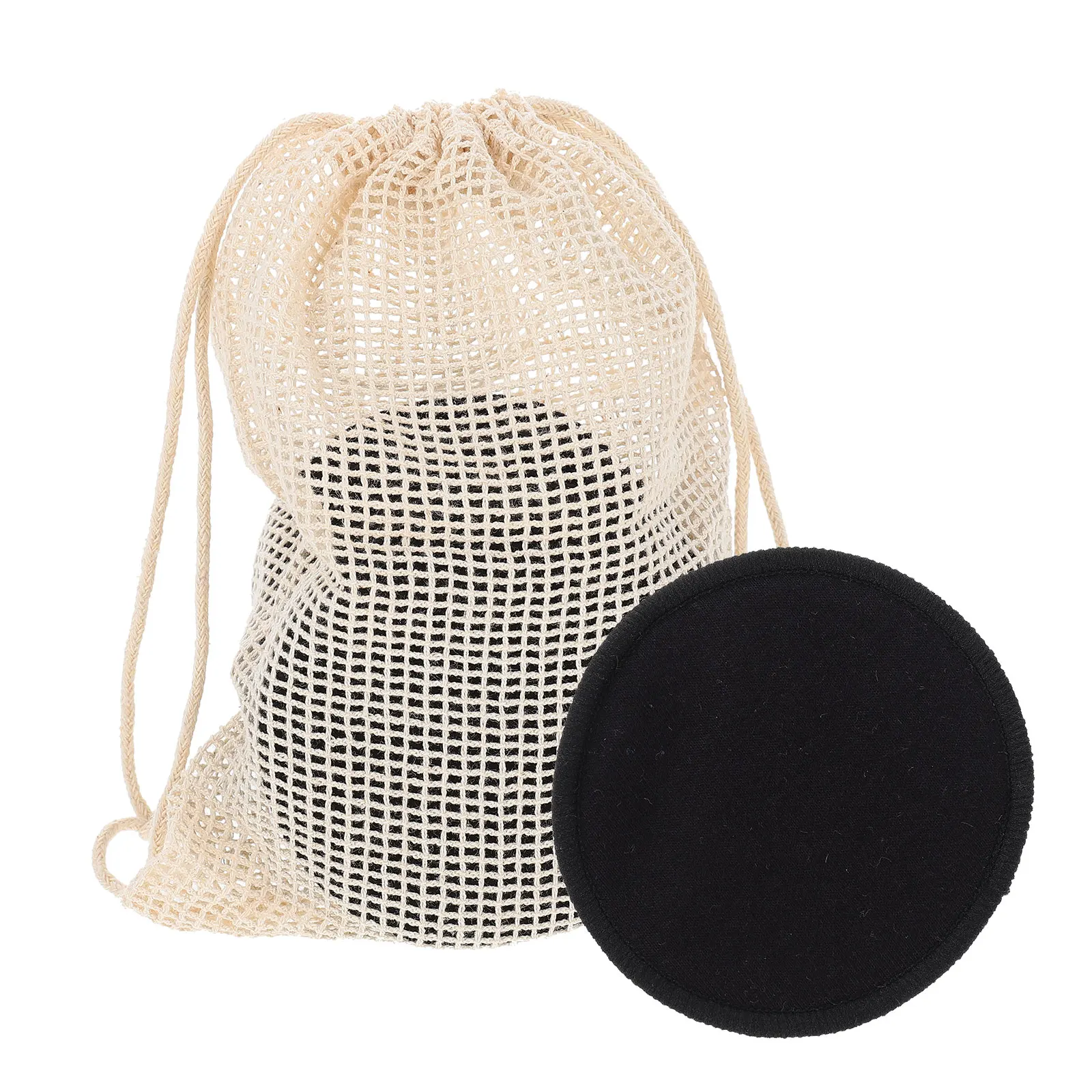 

Reusable Bamboo Fiber Makeup Remover Pads Facial Cleansing Sponges Washable Dry Deep Excess Oil Dirty Items