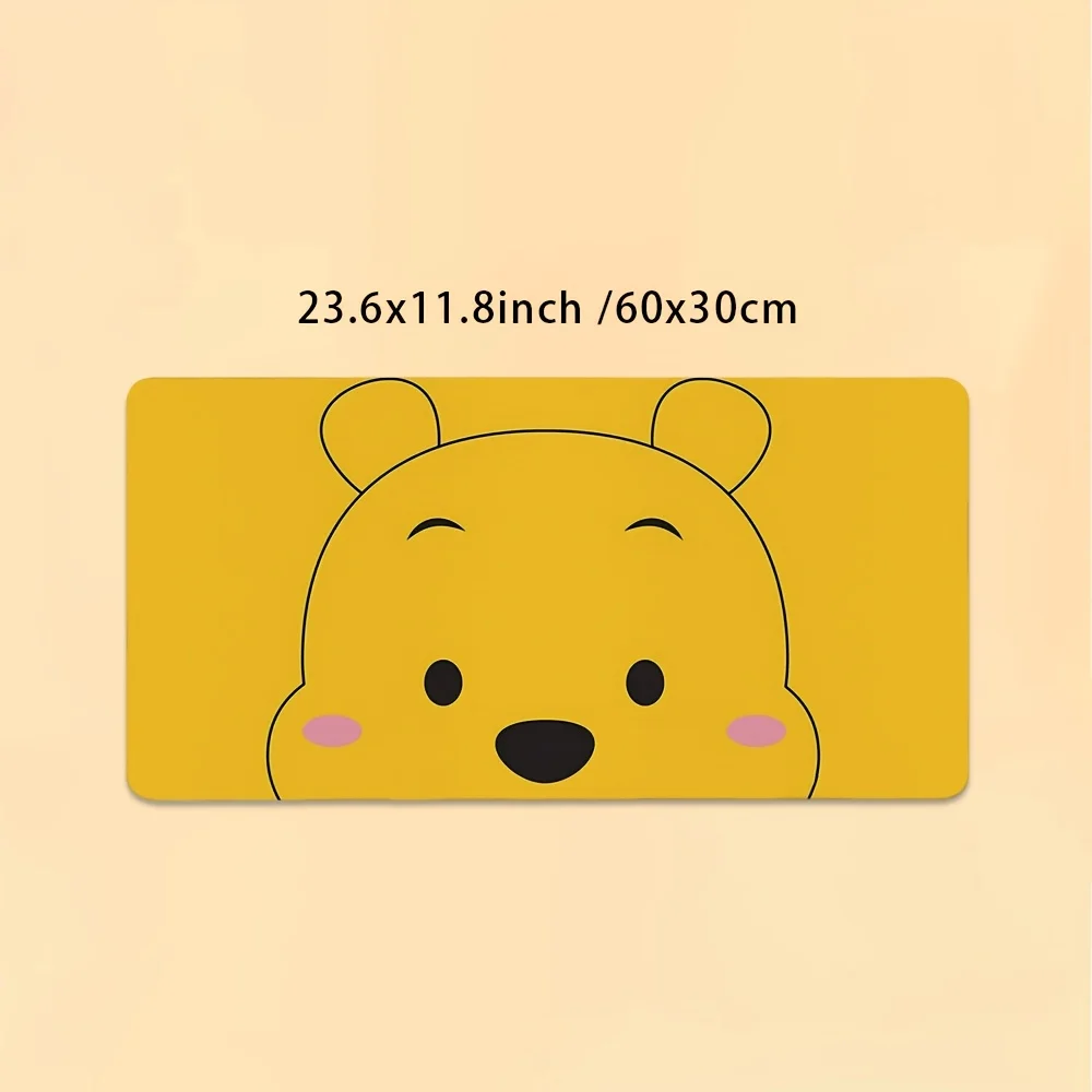 

Disney Anime Cartoon Character, Winnie the Pooh, Honey Pot, Fashion Art Aesthetic Design Desktop Decoration, Non-slip Rubber Bot