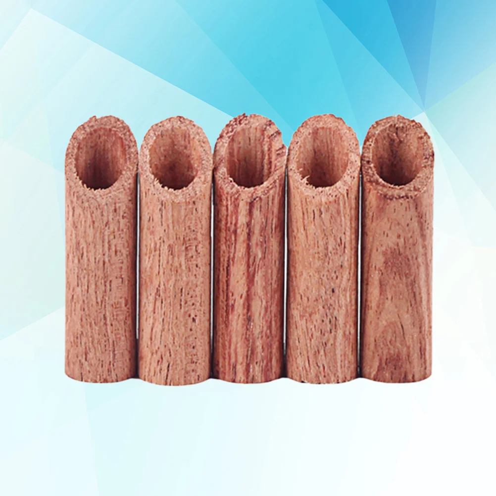 5 قطعة أنبوب قضيب تروس خشبي للجيتار الكهربائي يناسب نماذج غطاء حامي الرقبة أذن البحر غطاء قضيب تروس ملحقات الجيتار #5