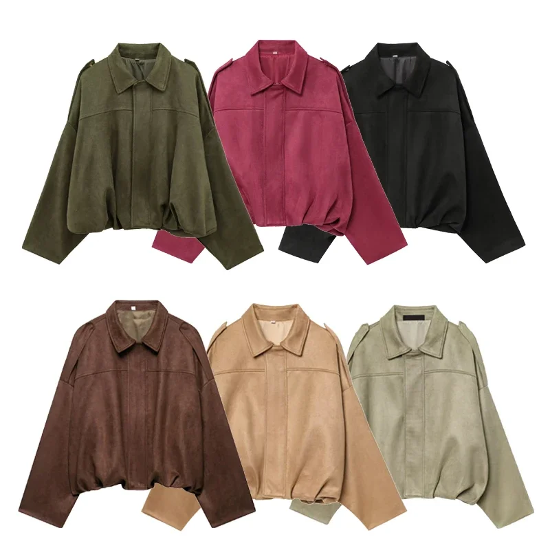 

Осень-зима 2025 г., женская куртка большого размера, пальто, верхняя одежда на молнии с длинными рукавами 3H120