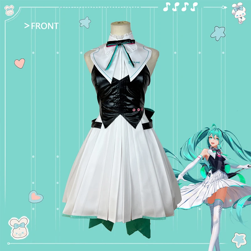 

Miku Cosplay Costumes Symphony Dress Anime Role Play Uniform Halloween Carnival Party Dressing For Women
