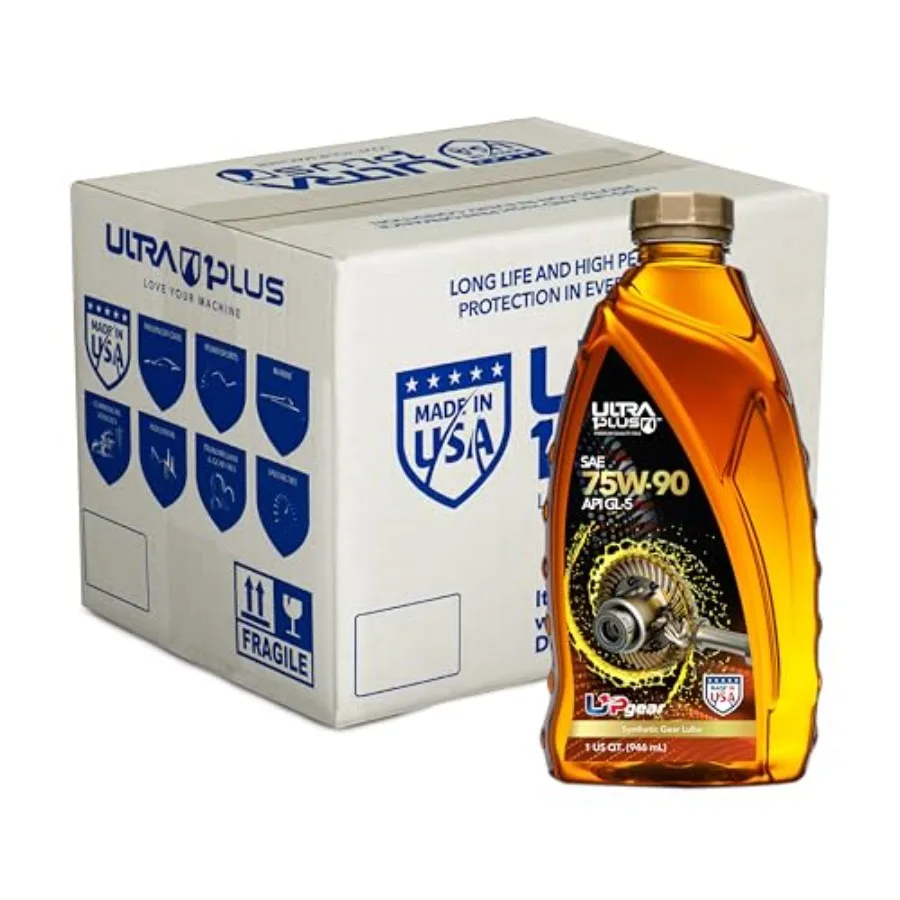 

U1P-Gear SAE 75W-90 Synthetic Limited Slip Gear Oil API GL-5 MT-01 12 QTS