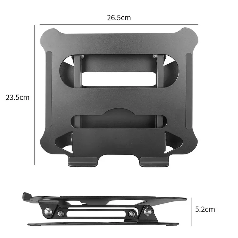 Soporte ajustable de aleación de aluminio para ordenador portátil, plegable, antideslizante, para Notebook, MacBook