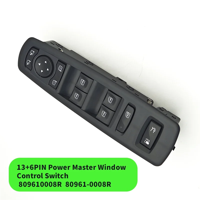 

809610008R 80961-0008R For Renault Megan Latitude Talisman Scenic Fluence L30 13+ 6PIN Power Master Window Control Switch