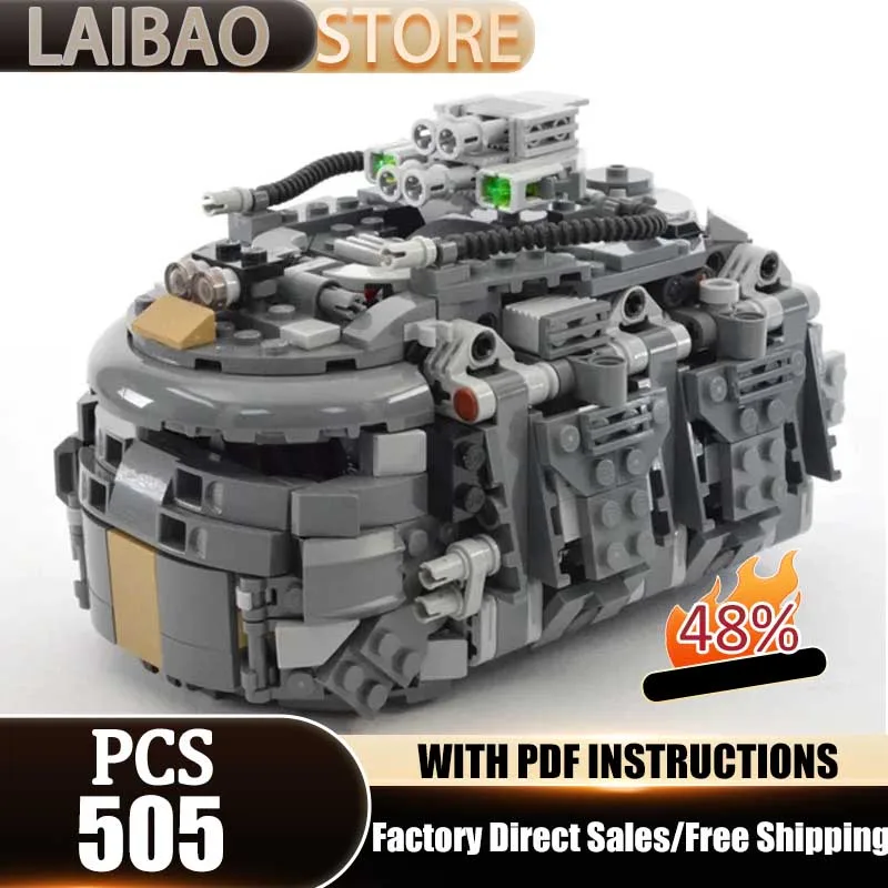 

Star Movie Model Moc Building Bricks Heavy Troop Transport Technology Modular Blocks Gifts Christmas Toys DIY Sets Assembly