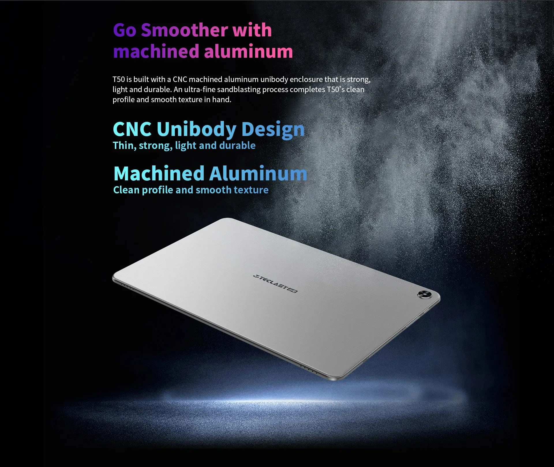 Tablet Teclast T50 Android 11 rivelato con connettività 4G e ampio display 2K Tavoletta con processore Unisoc T618 da 20 MP