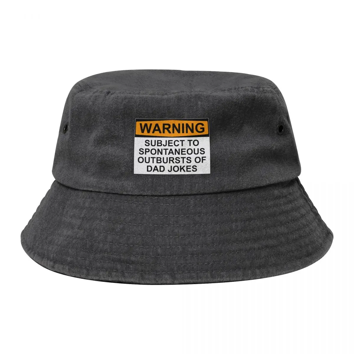 WARNING: SUBJECT TO SPONTANEOUS OUTBURSTS OF DAD JOKES Bucket Hat Sports Cap Gentleman Hat Hat Baseball Cap Golf Men Women's