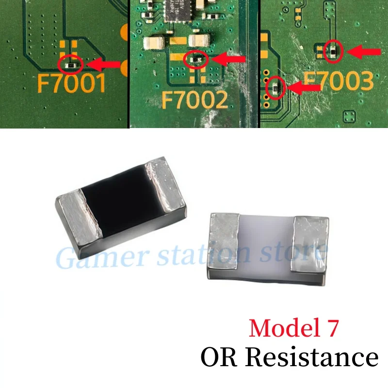 5-100PCS For PS5 Console Motherboard 93P/107NF Capacitor, A6/EDS