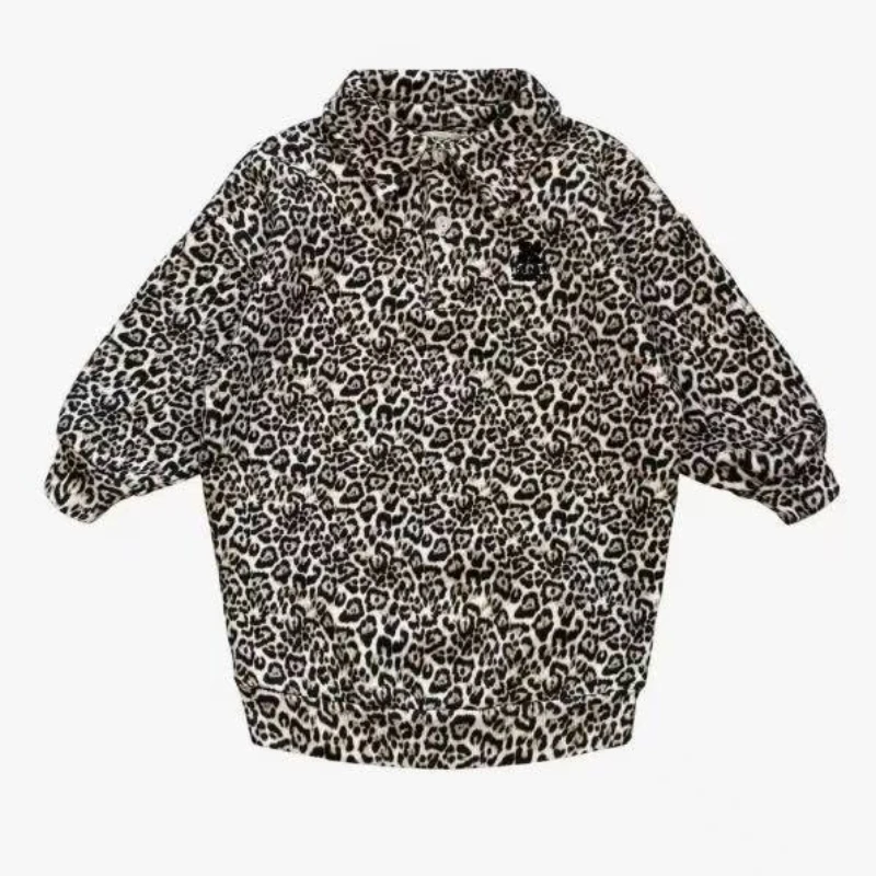 طقم سويت شيرت للأطفال 2025 A/W جديد TNS سويت شيرت من الصوف للأطفال وسراويل رياضية للأولاد وسراويل كاجوال للفتيات.