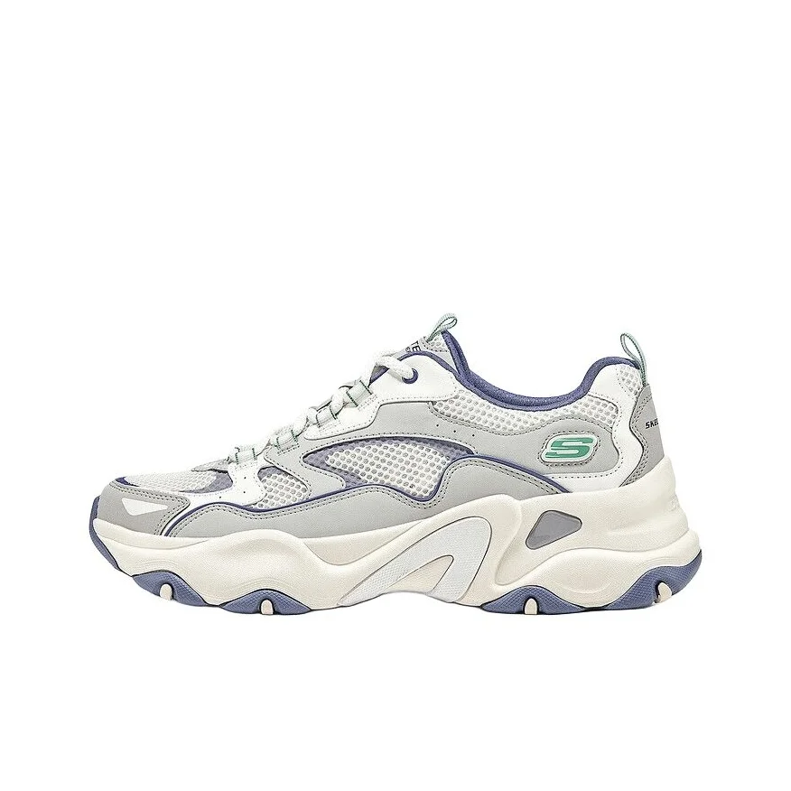 Skechers D'LITES 5.0 Abrasion Resistant Cushioning Support Lightweight Height Increasing 232493-OFWT