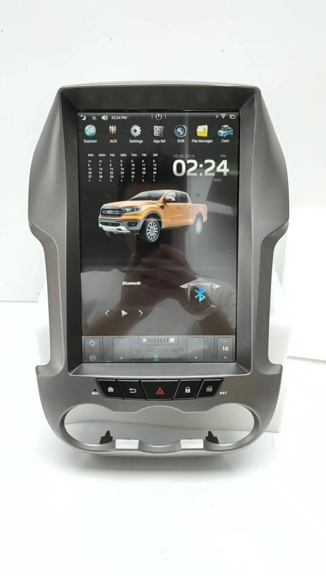 12.1 Inch Tesla Screen Car Multimedia System PX3 Android 11 Car Radio Gps for Ford Ranger 2011