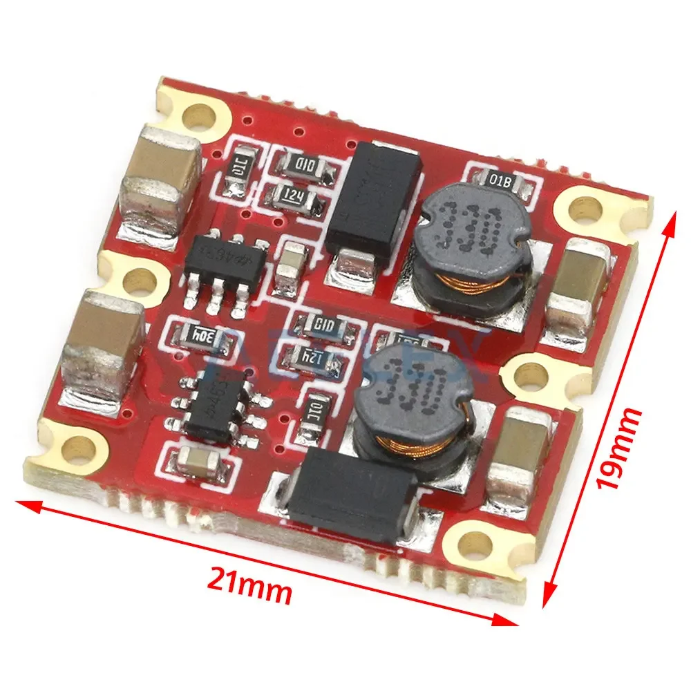 Two channel DC-DC step-down power module positive and negative dual 5/12/15V power input 7-50V current 300mA