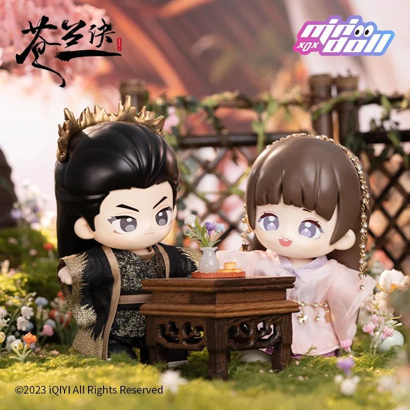 Love Between Fairy and Devil Cang Lan Jue Official Xiao Lanhua Dongfang Qingcang Official Figure Doll Toys Model Cosplay Cute